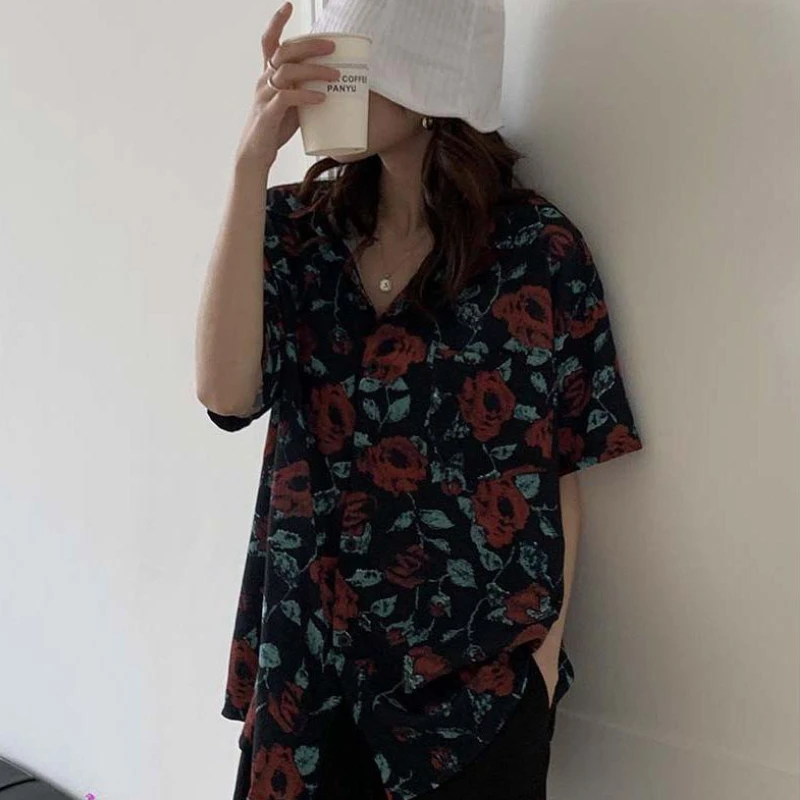 Chemises d'été rétro pour femm - Street Fashion Hong Kong avis et prix