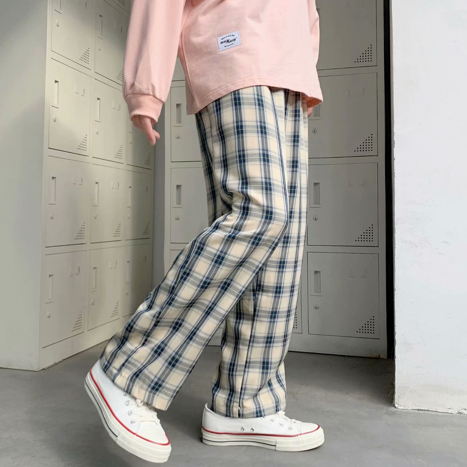 Pantalon à carreaux pour homme - Cargo Pant Wide avis et prix