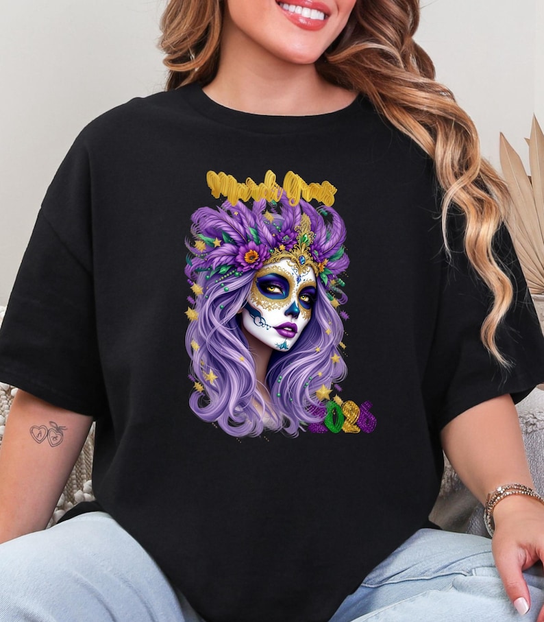 T-shirt Mardi Gras Lady 2026 V - Parade Fashion Street avis et prix