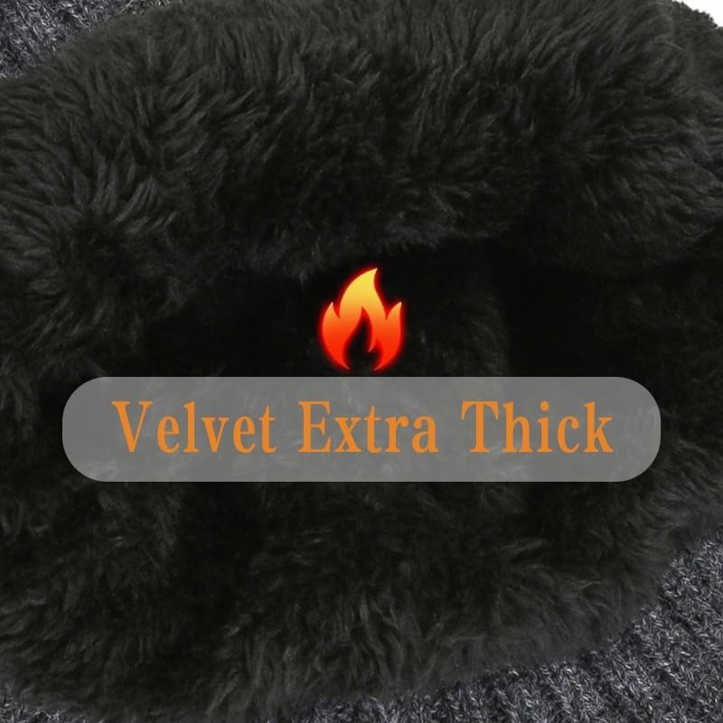 Casquette d'hiver tricotée pou - Street Fashion Gloves avis et prix